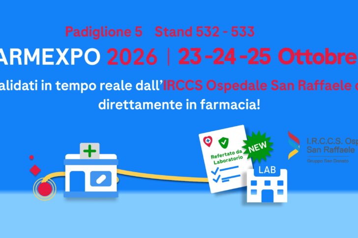 Pharmexpo 2026 – la Farmacia dei Servizi prende forma: Roche e IRCCS San Raffaele insieme per un nuovo progetto